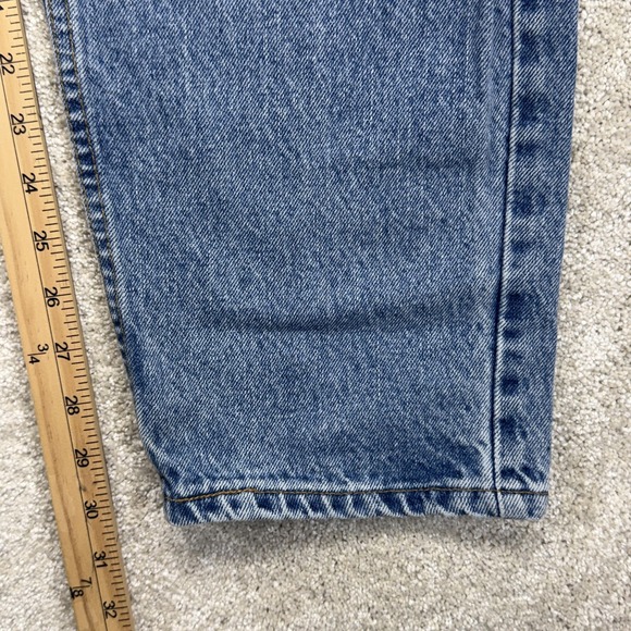 Vintage Levi's 560 Jeans Mens 33x30 Blue Denim Loose Fit Tapered Leg USA 90s - Picture 11 of 14